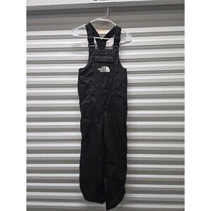 The North Face Youth Black Ski Snow Bibs Dryvent Adolescent M / 10